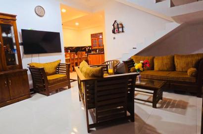 7.63P Land with 2BR House & 4-Floor Foundation in Hunupitiya, Wattala