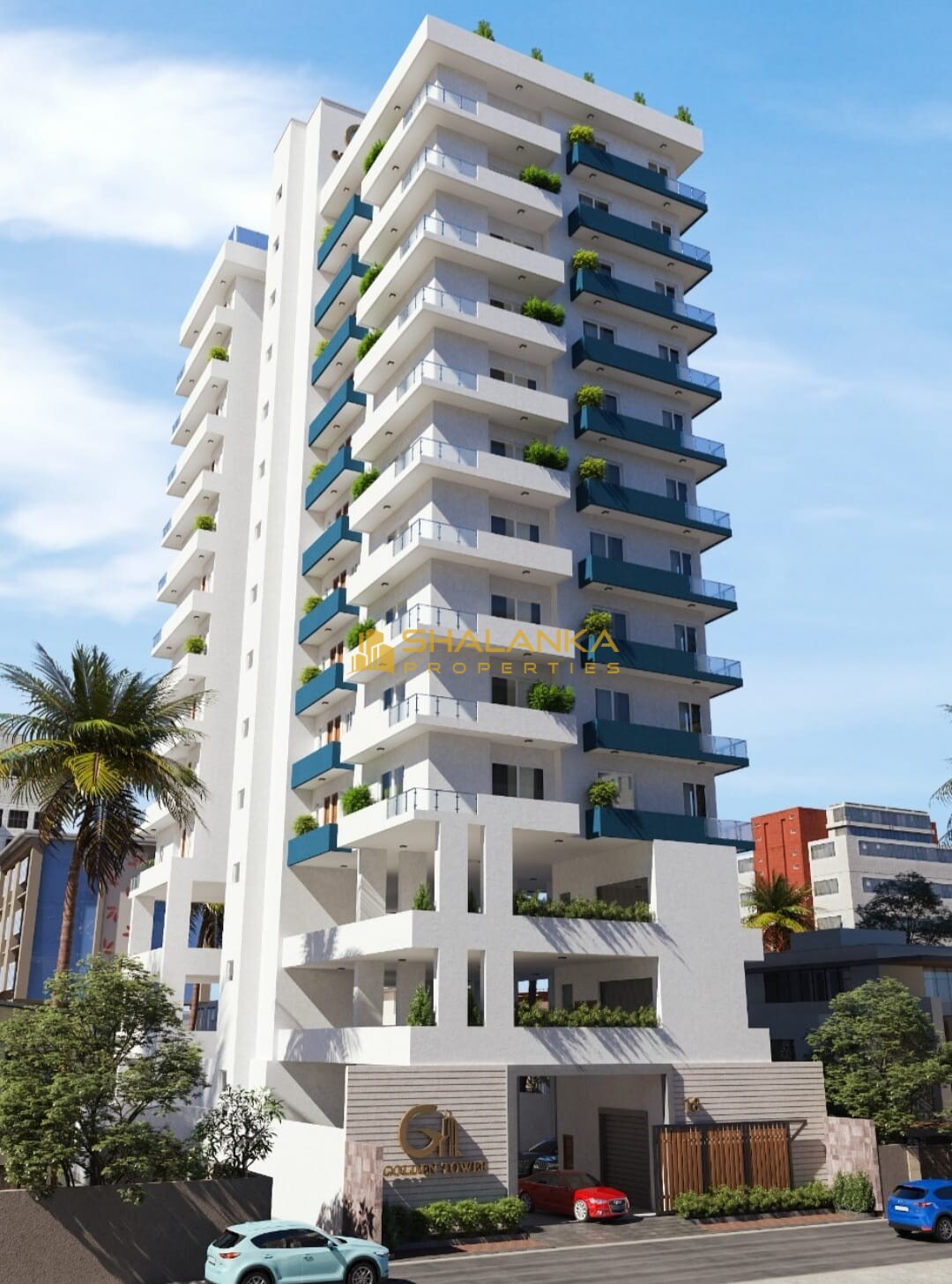 Golden Tower - 18, Station Road, Wellawatte, Colombo 06