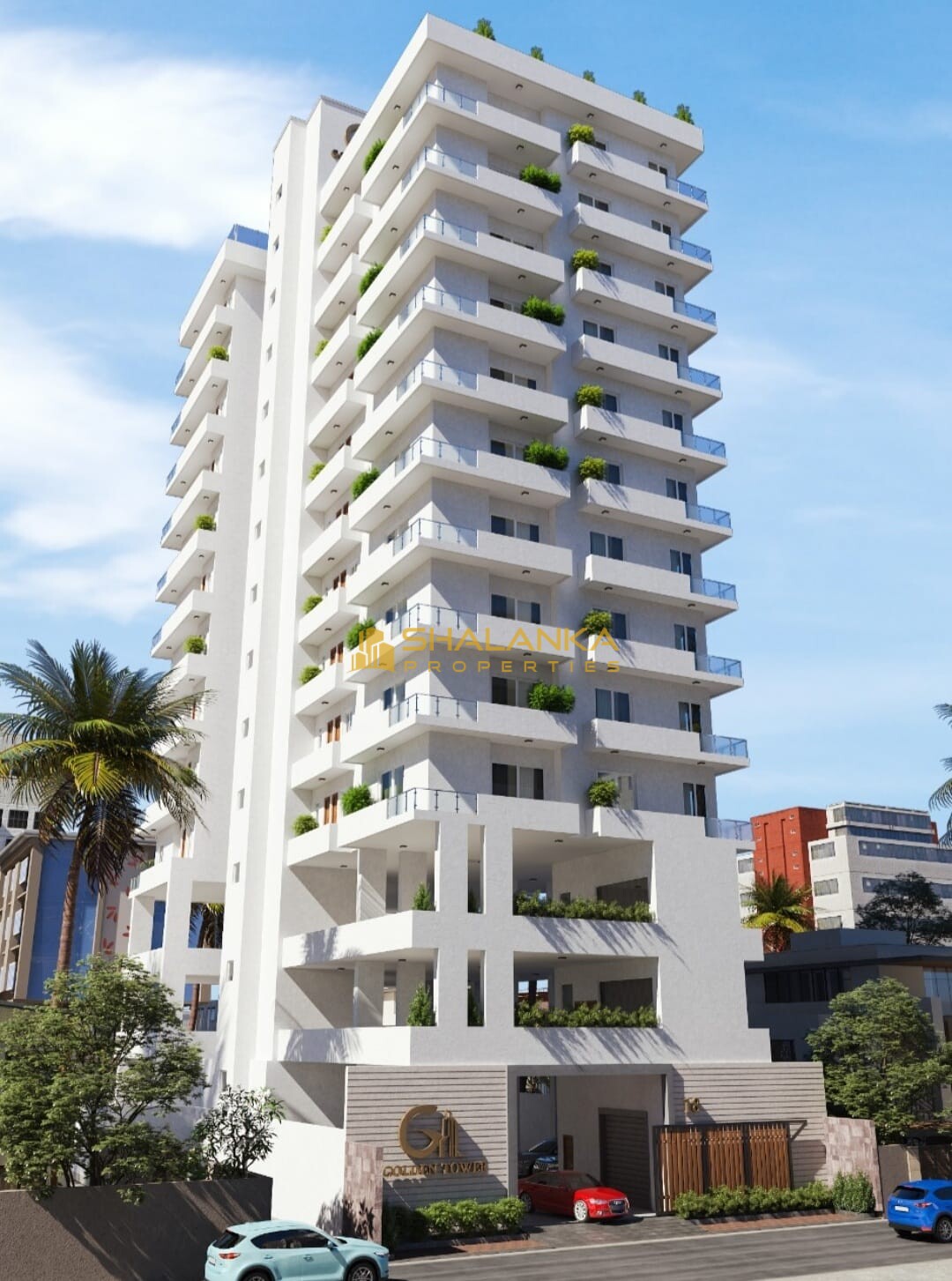 Golden Tower - 18, Station Road, Wellawatte, Colombo 06